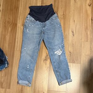 Old Navy Women's Light Blue Boyfriend Jeans